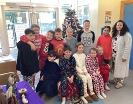 Christmas Movie and Pj Day in Primary 6/7