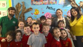 Eco Schools Ben Ryan visits Burrenreagh