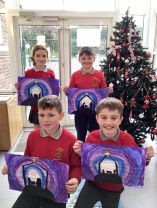 Christmas Art in Primary 6/7